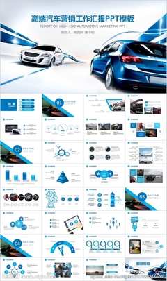 汽車營銷策略 車展與4S店PPT高效結合